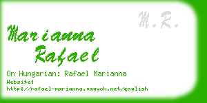 marianna rafael business card